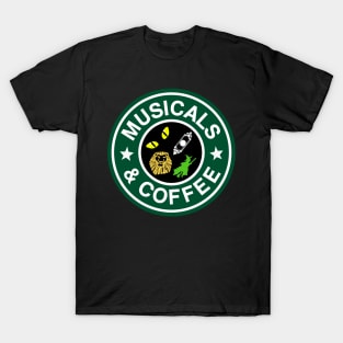 Musicals And Coffee T-Shirt